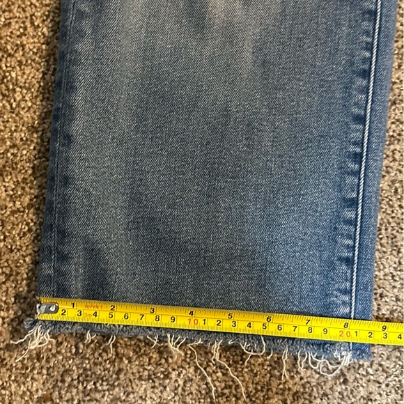MOTHER The Rambler Zip Flood - Size 28 - Read Between the Lines - Picture 7 of 10